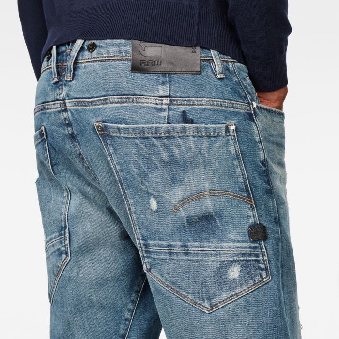 G-Star Raw Jeans - G-Star Moddan Típusok C Relaxed Tapered Farmer Nadrág Kék Magyarország | IIA3F70