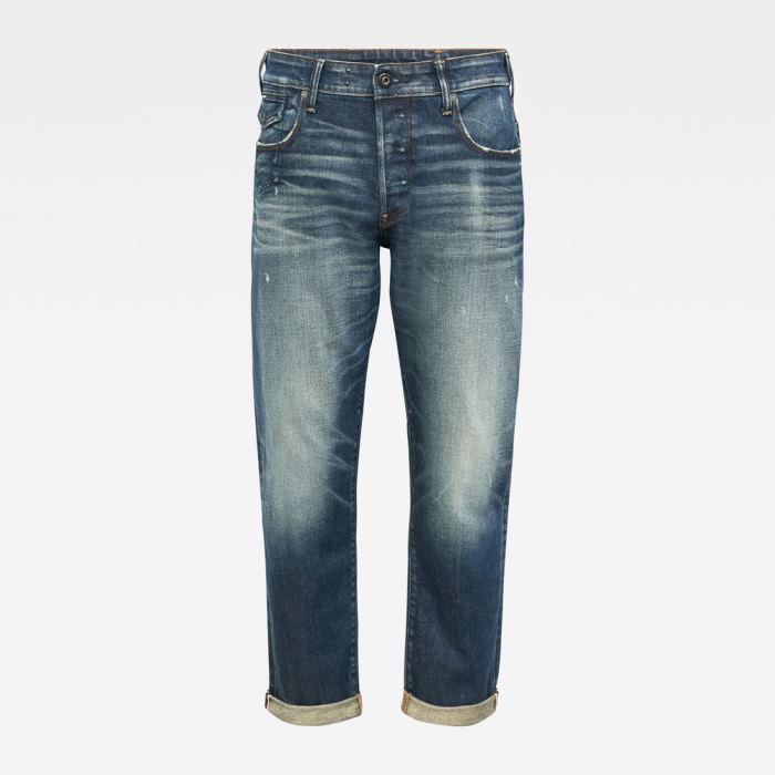 G-Star Raw Jeans - G-Star Morry 3d Relaxed Tapered Farmer Nadrág Kék Magyarország | PLHIIFT