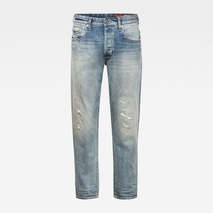 G-Star Raw Jeans - G-Star Morry 3d Relaxed Tapered Farmer Nadrág Kék Magyarország | WY5P50L