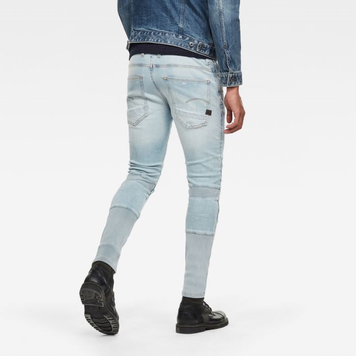 G-Star Raw Jeans - G-Star Motac 3d Slim Farmer Nadrág Kék Magyarország | I4O9CO3