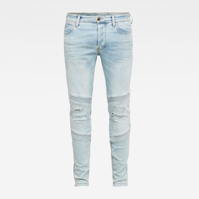 G-Star Raw Jeans - G-Star Motac 3d Slim Farmer Nadrág Kék Magyarország | I4O9CO3