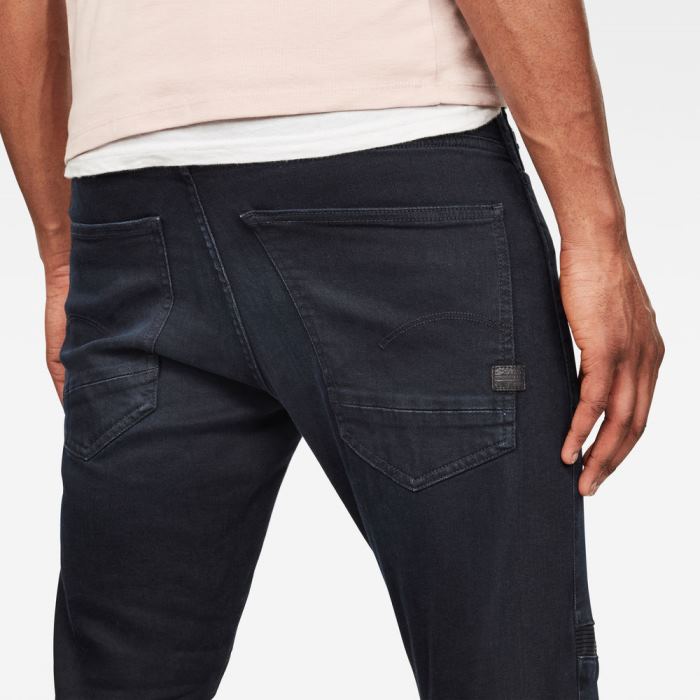 G-Star Raw Jeans - G-Star Motac 3d Slim Farmer Nadrág Kék Magyarország | YQ257KP