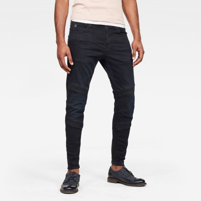 G-Star Raw Jeans - G-Star Motac 3d Slim Farmer Nadrág Kék Magyarország | YQ257KP