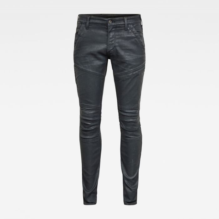 G-Star Raw Jeans - G-Star Rackam 3d Skinny Farmer Nadrág Fekete Magyarország | FZMU3P5