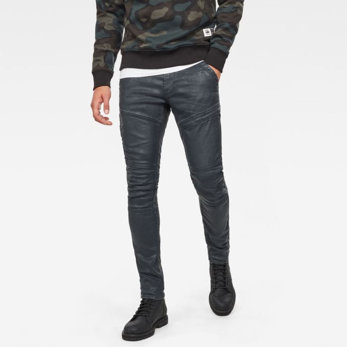 G-Star Raw Jeans - G-Star Rackam 3d Skinny Farmer Nadrág Fekete Magyarország | FZMU3P5