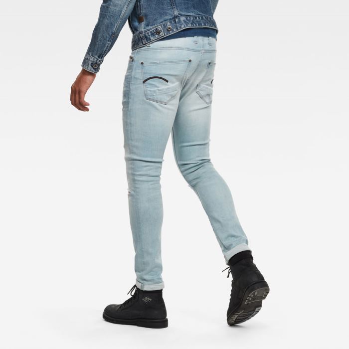 G-Star Raw Jeans - G-Star Revend Skinny Farmer Nadrág Kék Magyarország | 2JFULZX