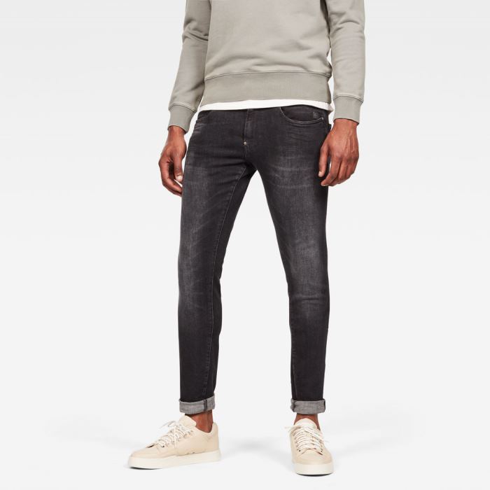 G-Star Raw Jeans - G-Star Revend Skinny Farmer Nadrág Égszínkék Magyarország | 5KHUXJ0