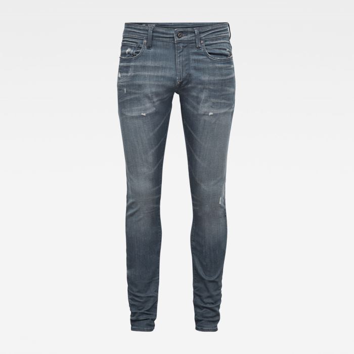 G-Star Raw Jeans - G-Star Revend Skinny Farmer Nadrág Szürke Magyarország | 5PZIJ1S