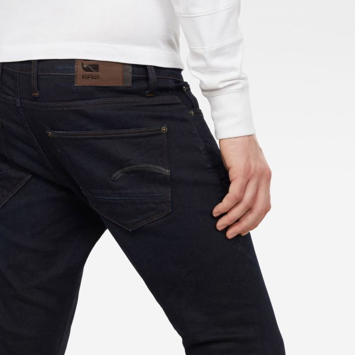 G-Star Raw Jeans - G-Star Revend Skinny Farmer Nadrág Kék Magyarország | 66NQD3C