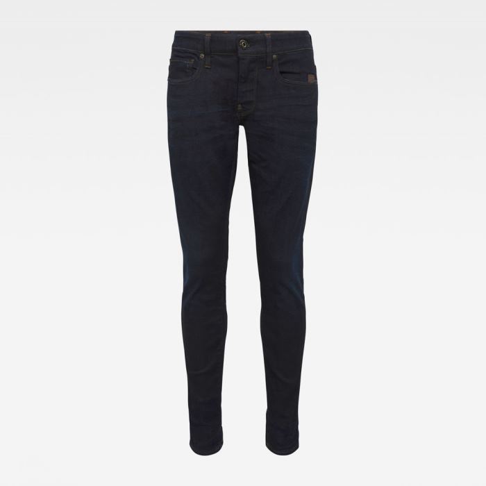 G-Star Raw Jeans - G-Star Revend Skinny Farmer Nadrág Kék Magyarország | 66NQD3C