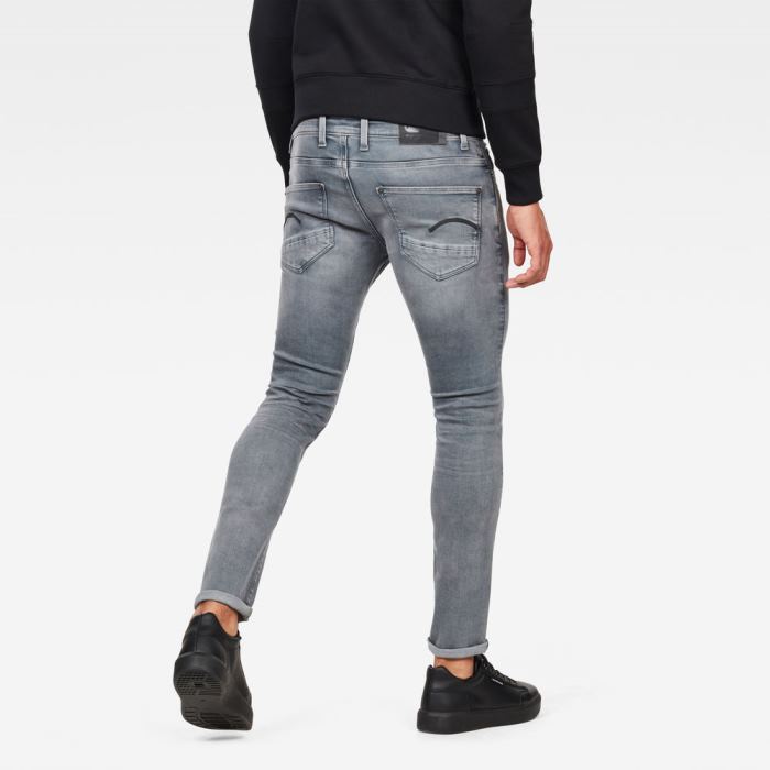 G-Star Raw Jeans - G-Star Revend Skinny Farmer Nadrág Szürke Magyarország | 6BLBSWW