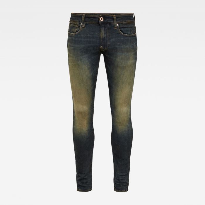 G-Star Raw Jeans - G-Star Revend Skinny Farmer Nadrág Világos Zöld Magyarország | NZ3QJOM