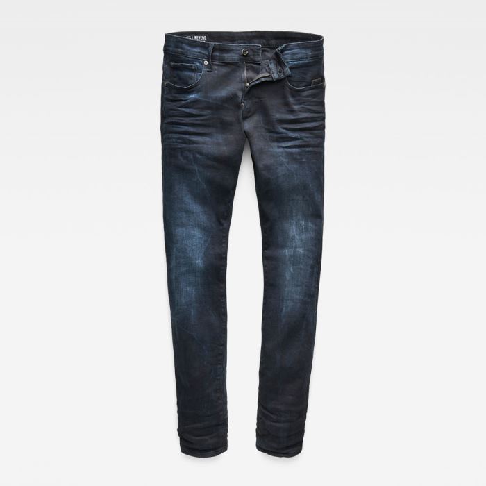 G-Star Raw Jeans - G-Star Revend Skinny Farmer Nadrág Obszidián Magyarország | VTQX4VZ