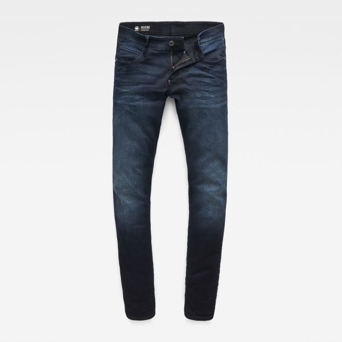 G-Star Raw Jeans - G-Star Revend Skinny Farmer Nadrág Obszidián Magyarország | WFV4JWS