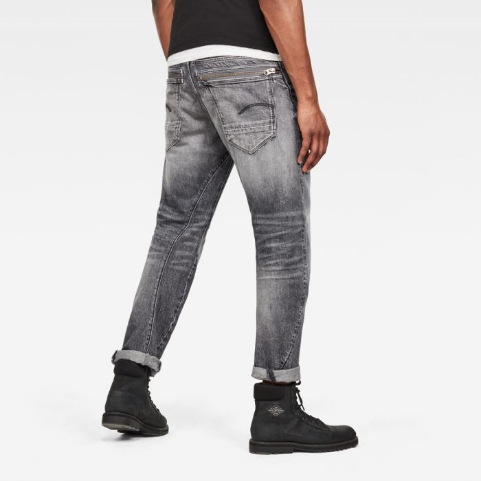 G-Star Raw Jeans - G-Star Tobog 3d Relaxed Tapered Farmer Nadrág Sötétszürke Magyarország | 2BKTWHL