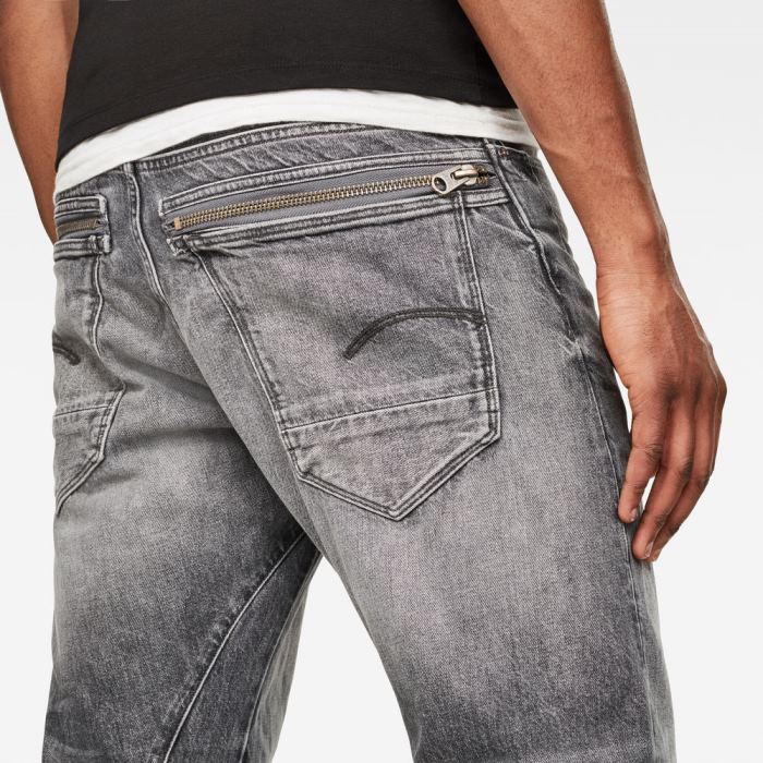 G-Star Raw Jeans - G-Star Tobog 3d Relaxed Tapered Farmer Nadrág Sötétszürke Magyarország | 2BKTWHL