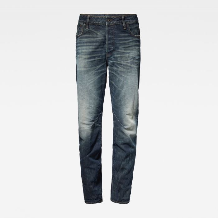 G-Star Raw Jeans - G-Star Tobog 3d Relaxed Tapered Farmer Nadrág Sötétkék Fehér Magyarország | MWSTGPS