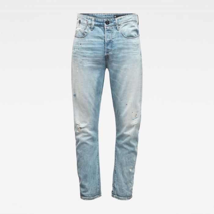 G-Star Raw Jeans - G-Star Típusok C 3d Straight Tapered 2.0 Farmer Nadrág Kék Magyarország | V1LK9T1