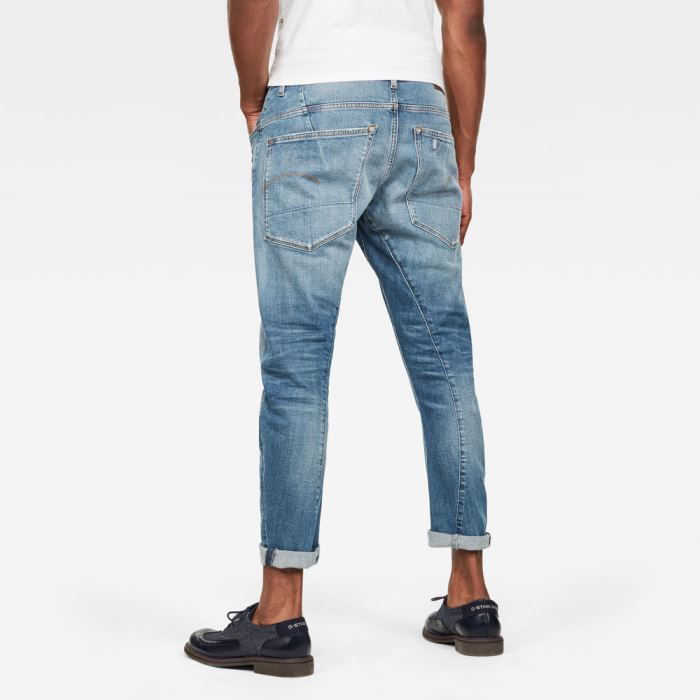 G-Star Raw Jeans - G-Star Típusok C 3d Straight Tapered 2.0 Farmer Nadrág Kék Magyarország | ZXEGSYY