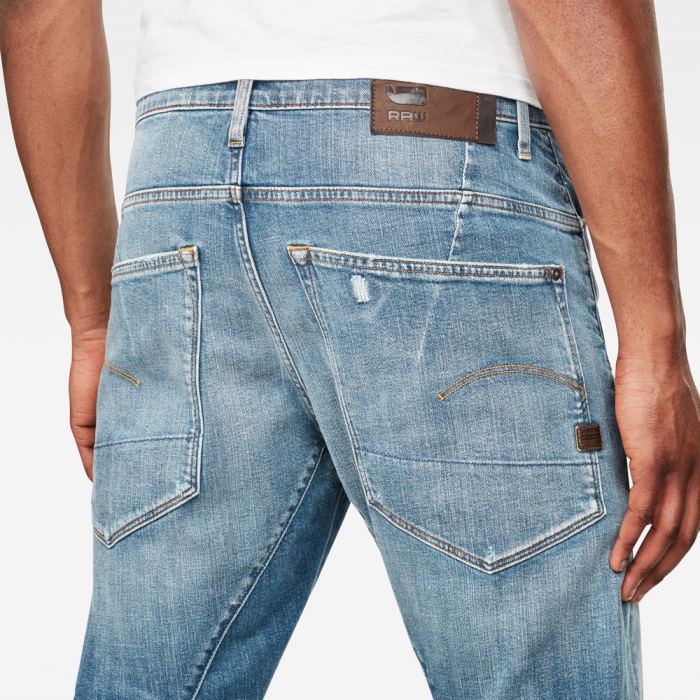 G-Star Raw Jeans - G-Star Típusok C 3d Straight Tapered 2.0 Farmer Nadrág Kék Magyarország | ZXEGSYY