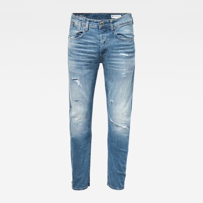 G-Star Raw Jeans - G-Star Típusok C 3d Straight Tapered 2.0 Farmer Nadrág Kék Magyarország | ZXEGSYY