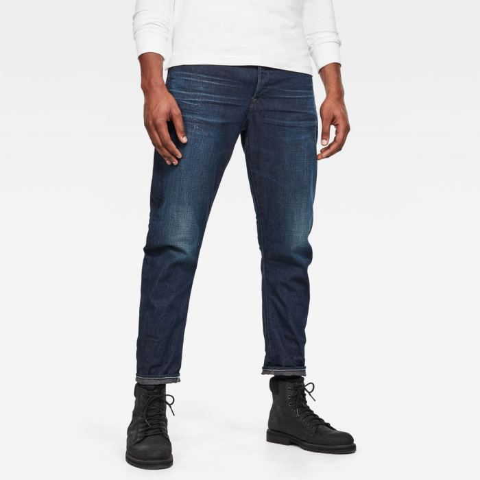 G-Star Raw Jeans - G-Star Típusok C Nw 3d Straight Tapered 2.0 Farmer Nadrág Kék Magyarország | IQO3L8H