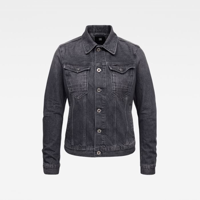 Női G-Star Arc Slim Denim Jacket Szürke Magyarország | 5HZXTM1