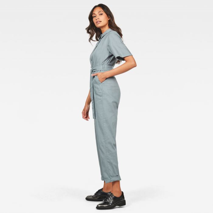 Női G-Star Bristum Deconstructed Jumpsuits Szürke Magyarország | RNP8F79