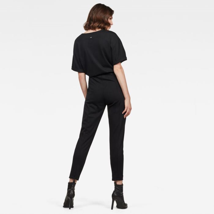 Női G-Star Ingot Loose Jumpsuits Sötétfekete Magyarország | P079KOO