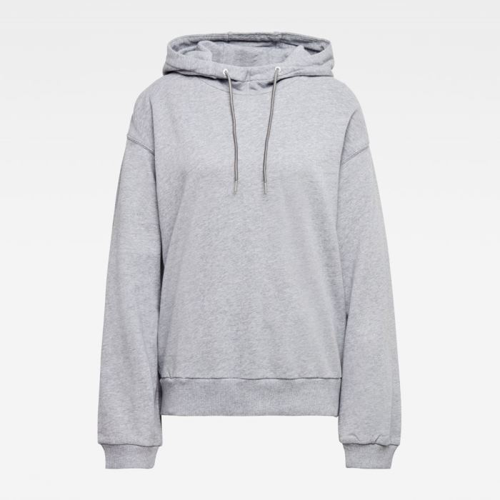 Női G-Star Jasmar Csuklyás Sweatshirts Kapucnis Pulóver Szürke Magyarország | 5TQ4TXO