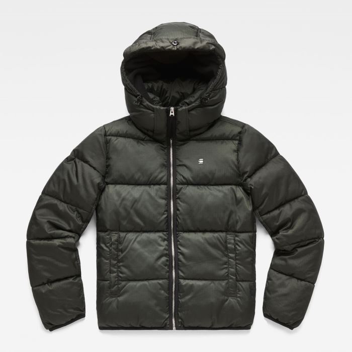 Női G-Star Meefic Sundu Overshirt Down Jacket Mélyolivazöld Magyarország | TBWY71E