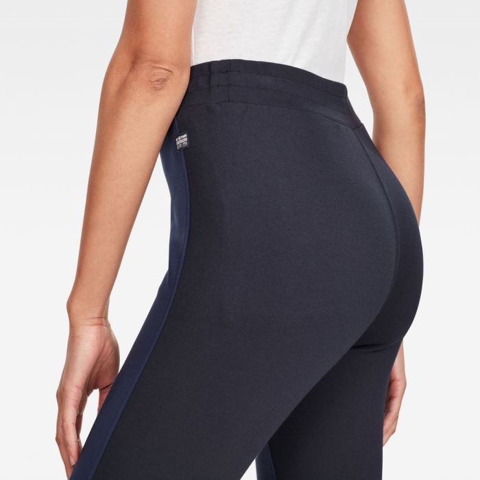 Női G-Star Nostelle High Leggings Kék Magyarország | 493CVFT