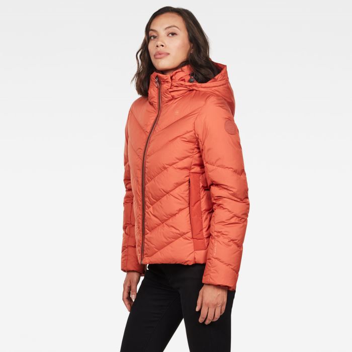 Női G-Star Whistler Slim Down Jacket Királykék Narancssárga Magyarország | JBTBD9W