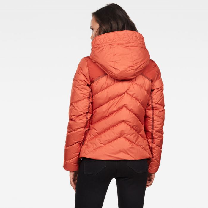 Női G-Star Whistler Slim Down Jacket Királykék Narancssárga Magyarország | JBTBD9W