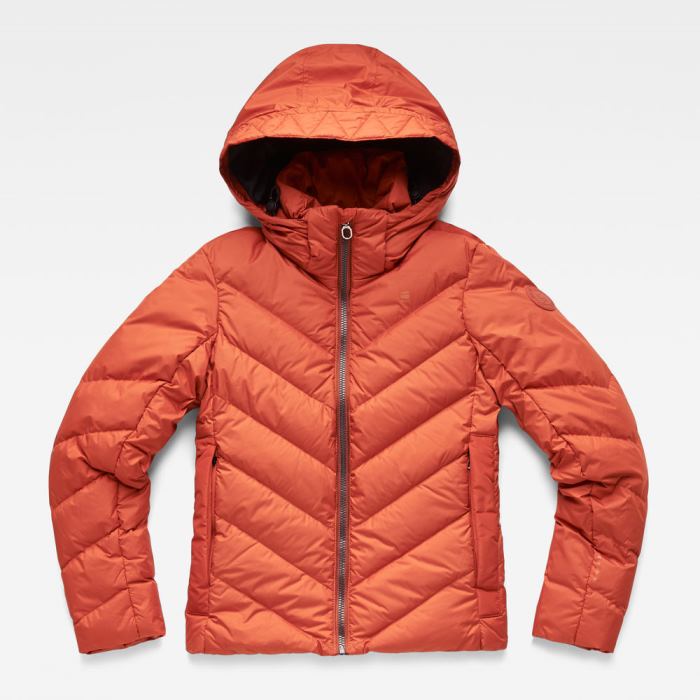 Női G-Star Whistler Slim Down Jacket Királykék Narancssárga Magyarország | JBTBD9W